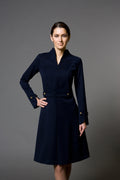 Nell Navy Midi Dress — Dress Code