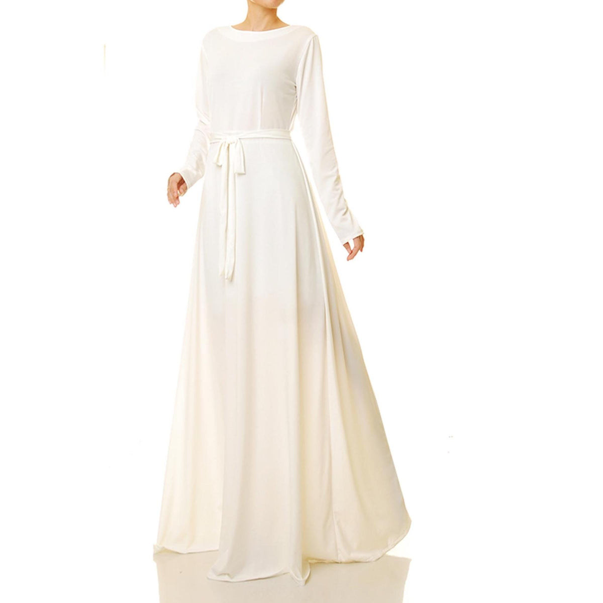 Kaia White Maxi Dress — Dress Code