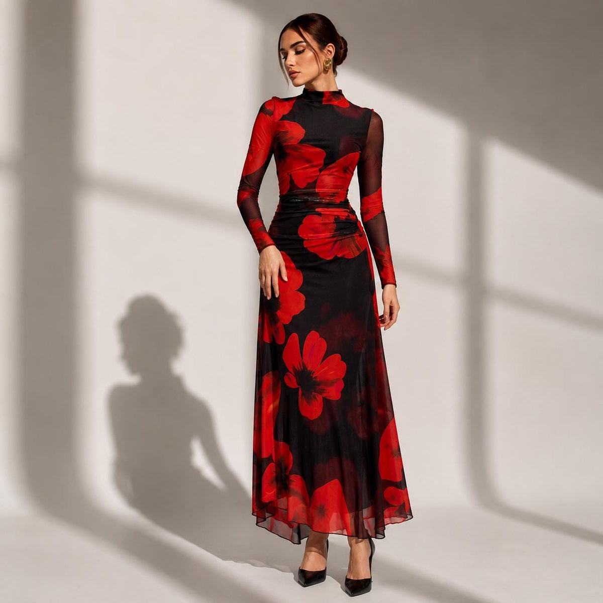 Daisy Floral Maxi Dress — Dress Code