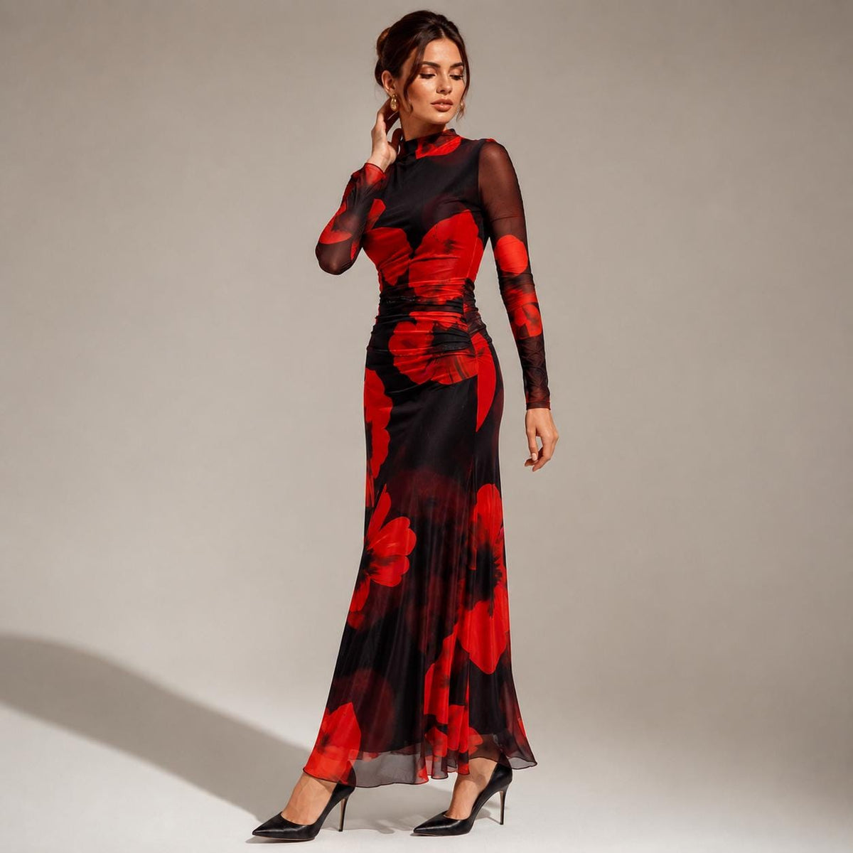Daisy Floral Maxi Dress — view 2