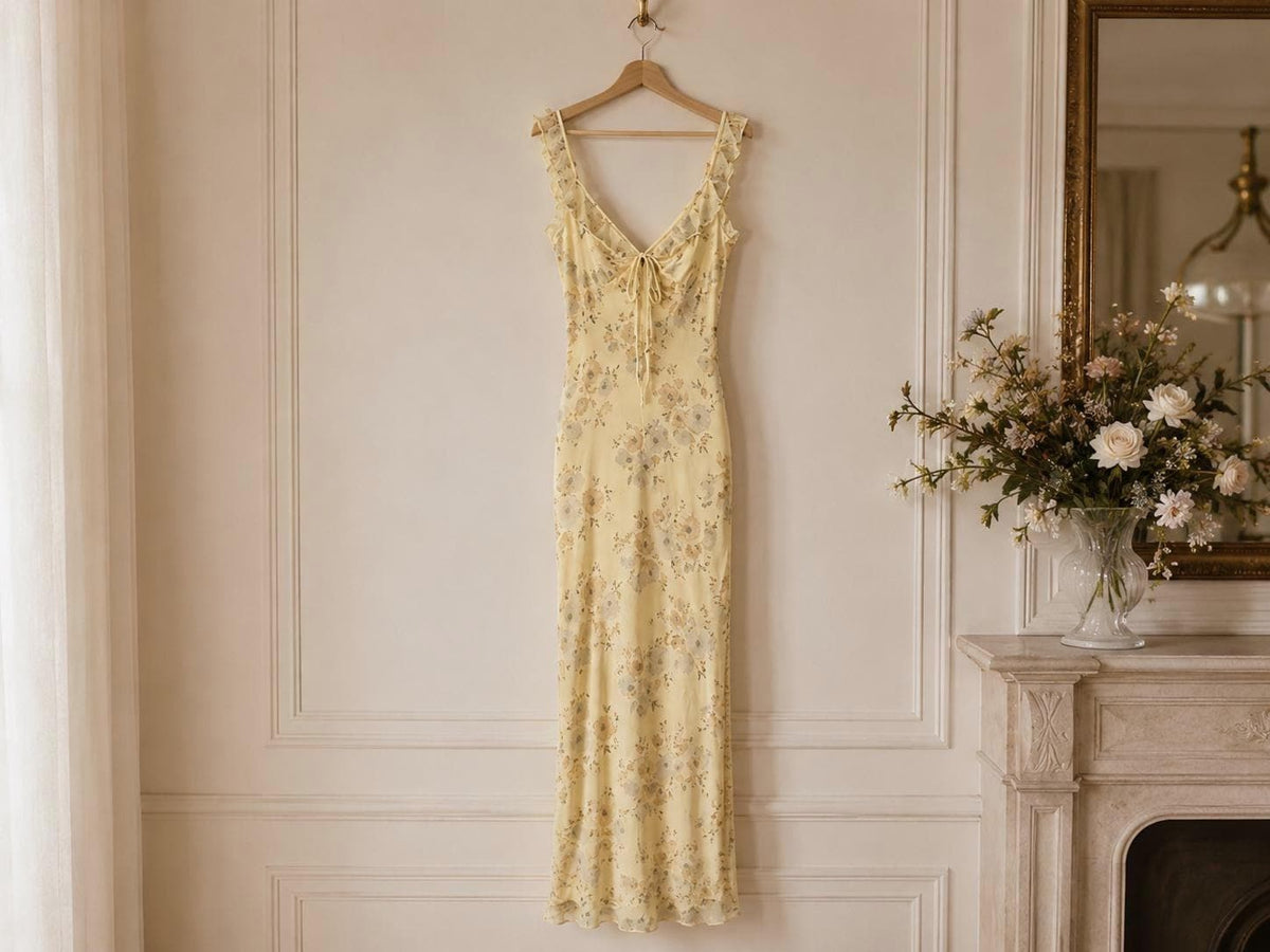 Brielle Floral Bodycon Midi Dress — view 4