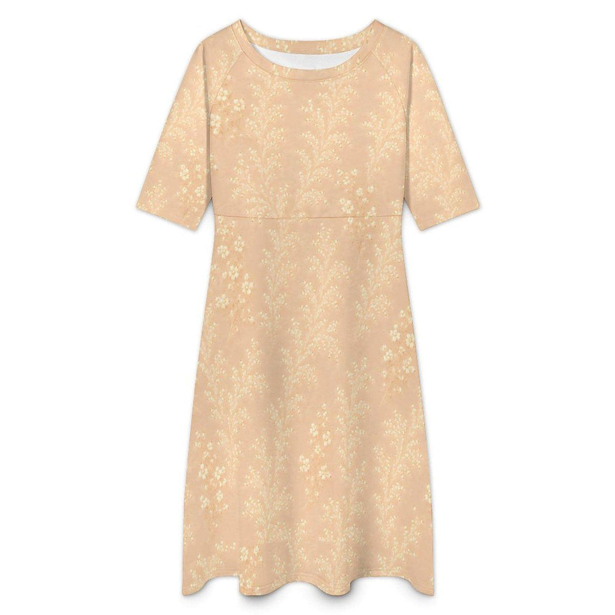 Stella Floral A-Line Midi Dress — view 5