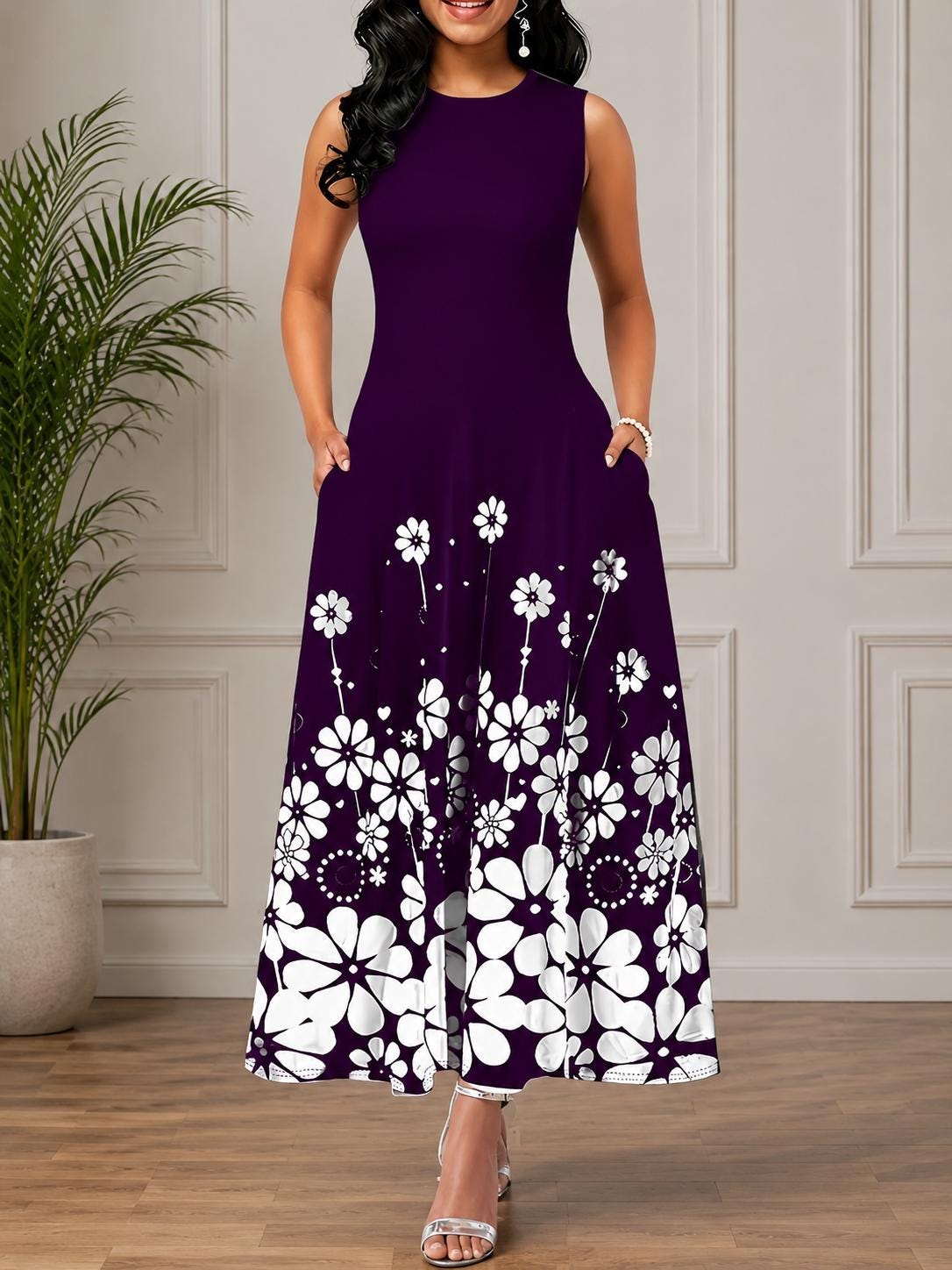Gwen Floral Maxi Dress — Dress Code