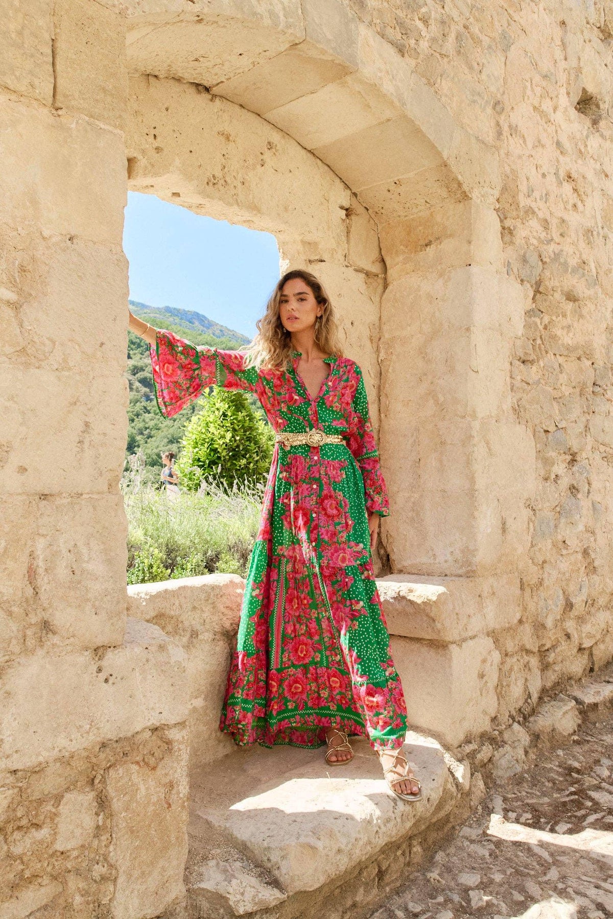 Celia Floral Maxi Dress — Dress Code