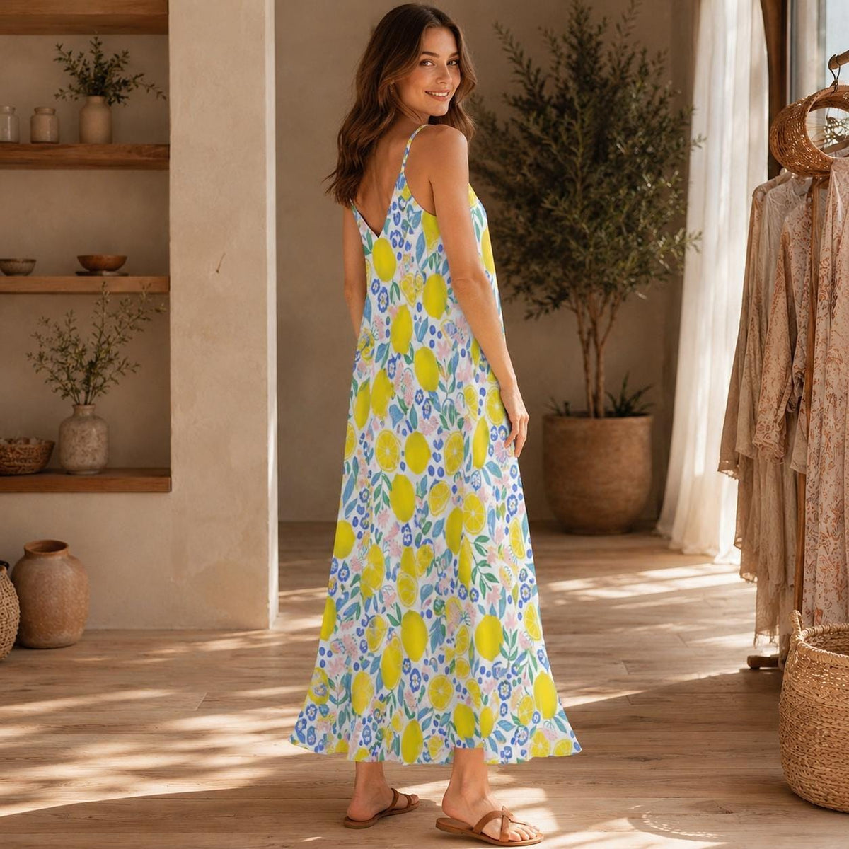 Juno Floral Maxi Dress — view 3