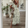 Mila Botanical Maxi Dress — Dress Code